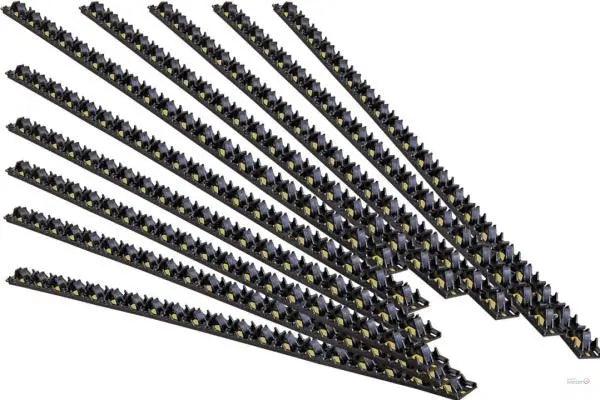 Klemmschiene 1m 10 Stück Heizsysteme Löschmann