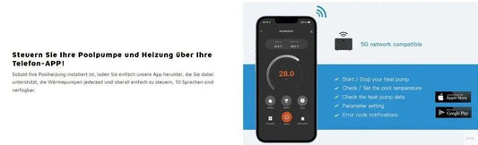 Poolwärmepumpe Zealux INVERBOOST PBS 7,5kW Full-Inverter Zealux Electric Limited