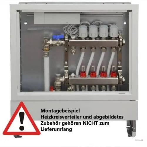 Verteilerschrank für Heizkreisverteiler Unterputz max. 7 Heizkreise Heizsysteme Löschmann