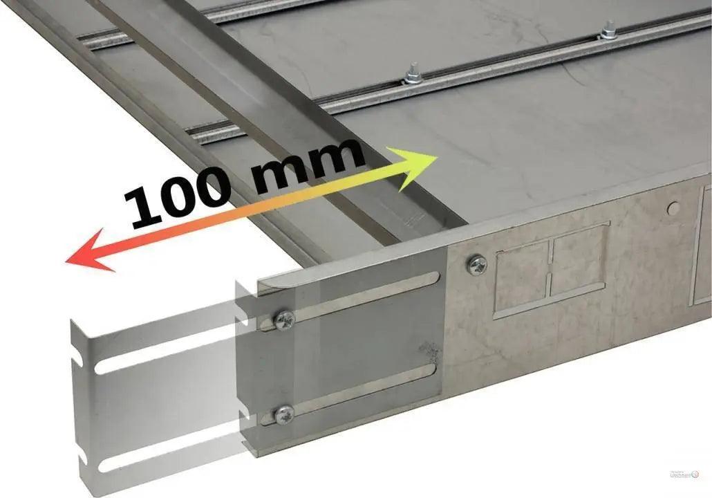 Verteilerschrank für Heizkreisverteiler Unterputz max. 7 Heizkreise Heizsysteme Löschmann