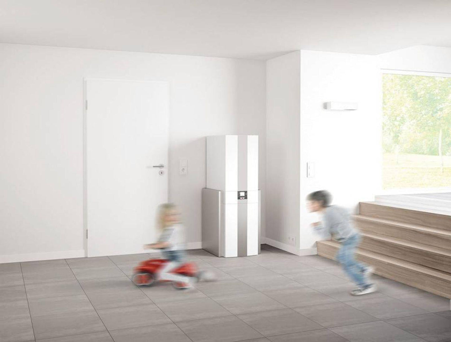 Wolf Gas-Brennwert 14 kW Kompaktheizzentrale CGS-2R-14