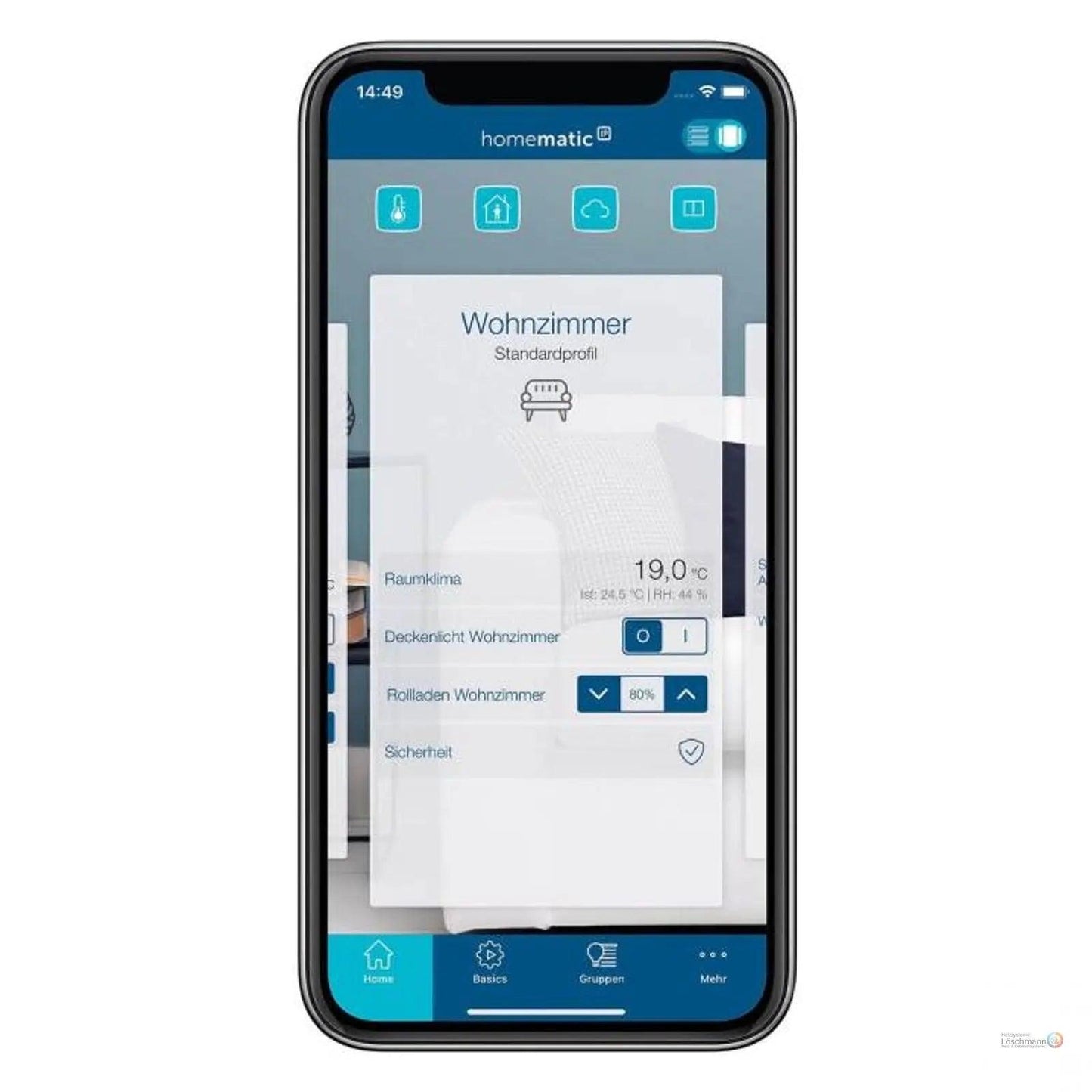 Smart Home Fußbodenheizungsaktor HmIP-FALMOT-C12 - 12-fach, motorisch eQ-3 - homematic