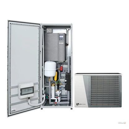 ThermCube Basic All-in-One Luft-Wasser Wärmepumpen System Speicheranschluss rechts Pelia Gebäudesysteme GmbH