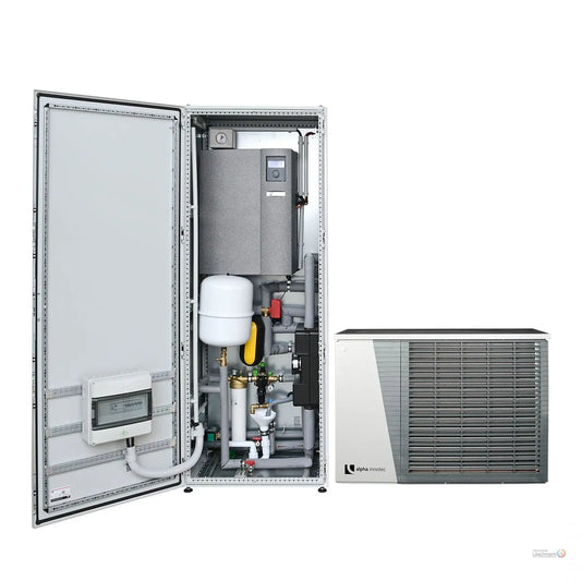 ThermCube Basic All-in-One Luft-Wasser Wärmepumpen System Speicheranschluss rechts Pelia Gebäudesysteme GmbH