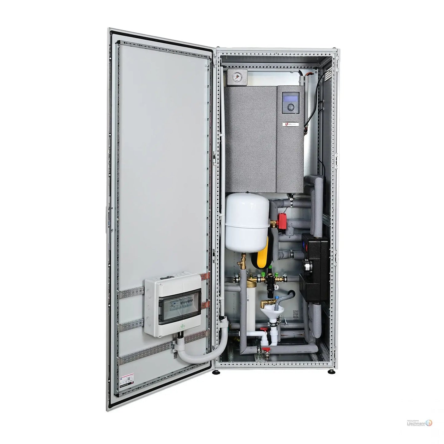 ThermCube Basic All-in-One Luft-Wasser Wärmepumpen System Speicheranschluss rechts Pelia Gebäudesysteme GmbH