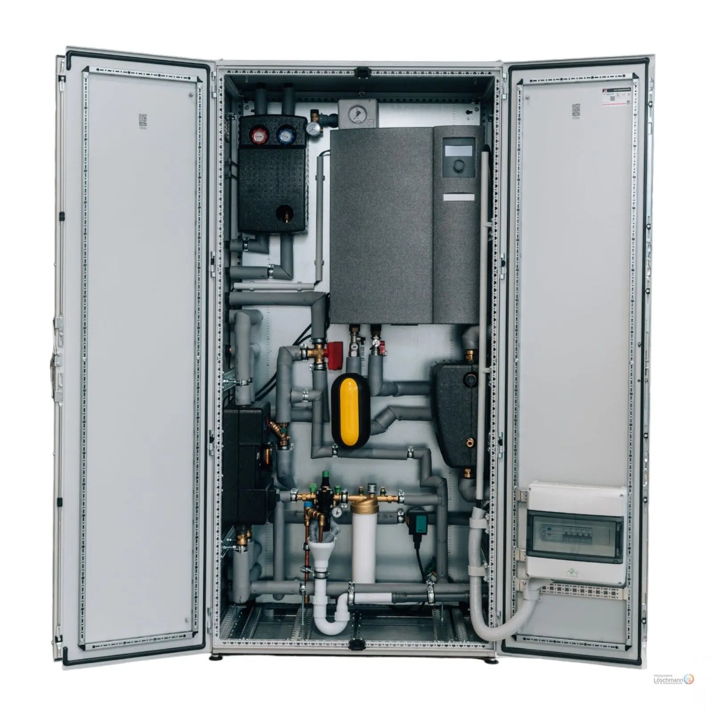 ThermCube Premium Plus All-in-One Luft-Wasser Wärmepumpen System Speicheranschluss links Pelia Gebäudesysteme GmbH