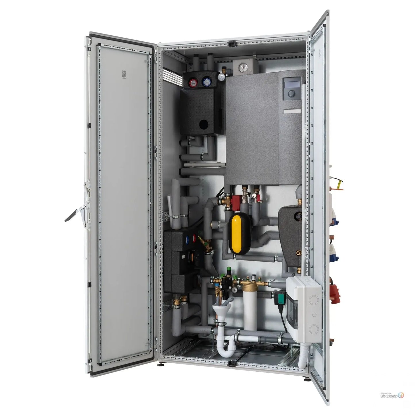 ThermCube Premium Plus All-in-One Luft-Wasser Wärmepumpen System Speicheranschluss links Pelia Gebäudesysteme GmbH