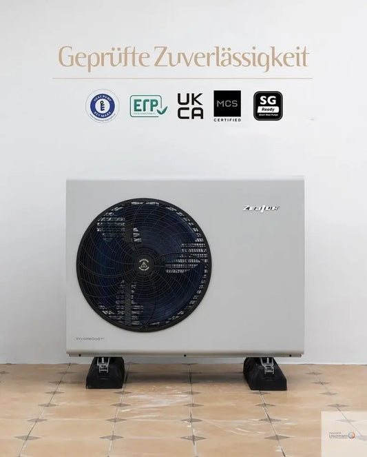 Wärmepumpe Zealux A+++ INVERBOOST Technologie All-in-One 4,8 kW Zealux Electric Limited