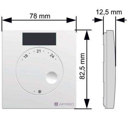 Smart Home Raumfühler mit Feuchtemesser FTF