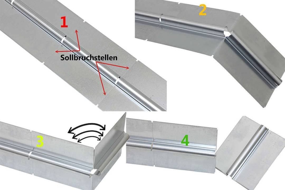 Wärmeleitblech 14 Standard 0,4 mm (37,5m/50Stück)