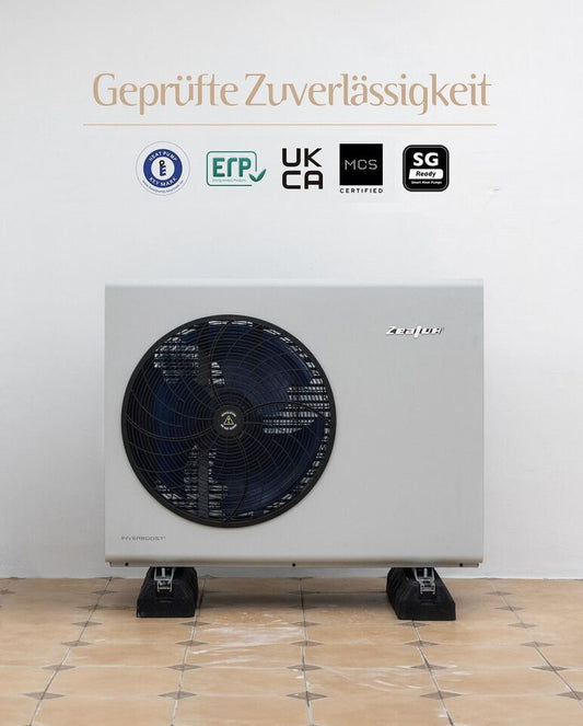 Wärmepumpe Zealux A+++ INVERBOOST Technologie All-in-One 4,8 kW