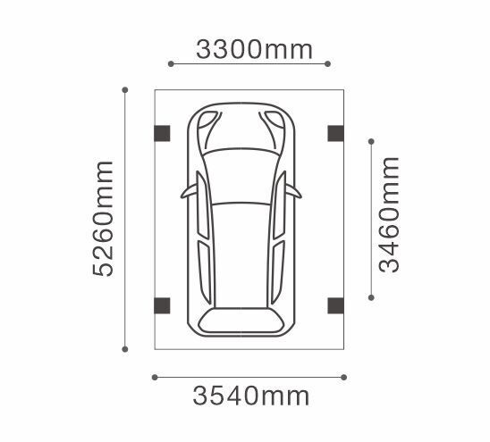 Solar- Einzelcarport